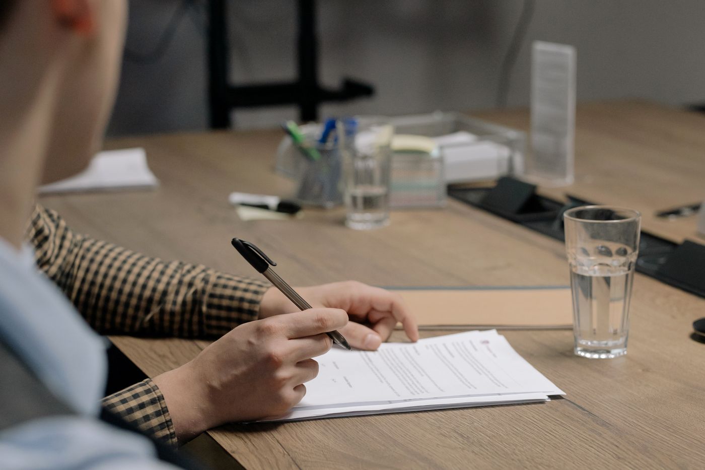 Signing regulatory approval documents